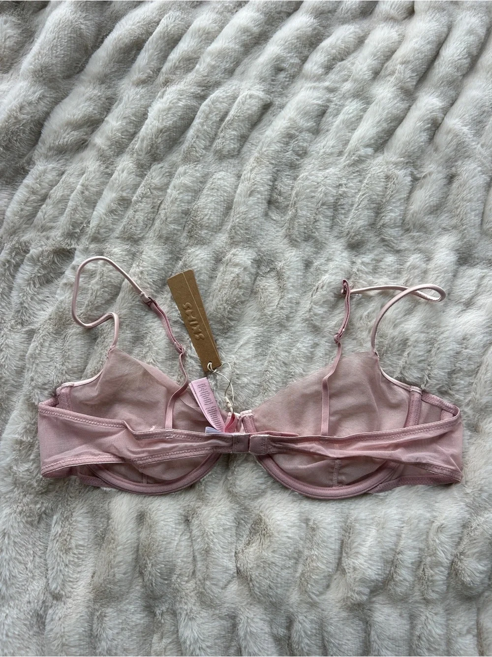 Skims Underwire Bra - Light Pink - Picture 2 of 4
